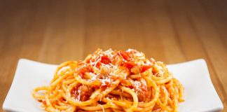 Spaghetti all'amatriciana