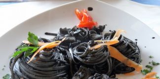 Linguine al nero di seppia