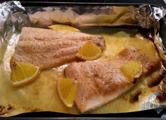 Salmone al forno