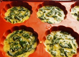 Frittatine con cavolo nero