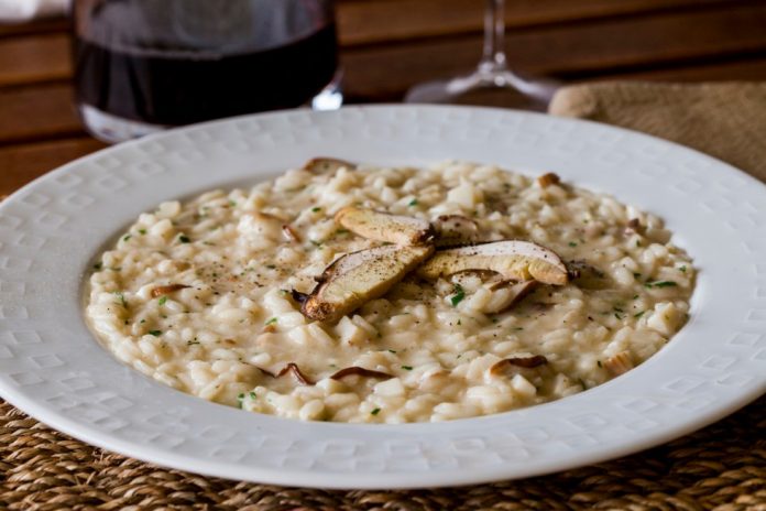 Risotto ai funghi porcini