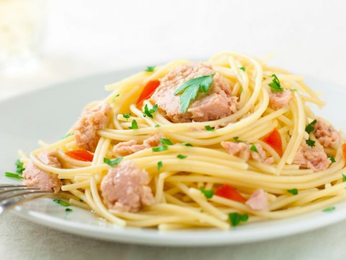 Spaghetti al tonno