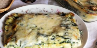 Lasagne con cime di rapa