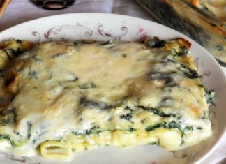 Lasagne con cime di rapa