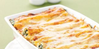 cannelloni giallo oro