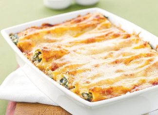 cannelloni giallo oro