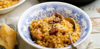 risotto alla salsiccia