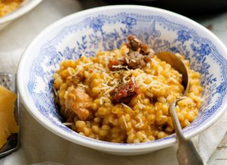 risotto alla salsiccia