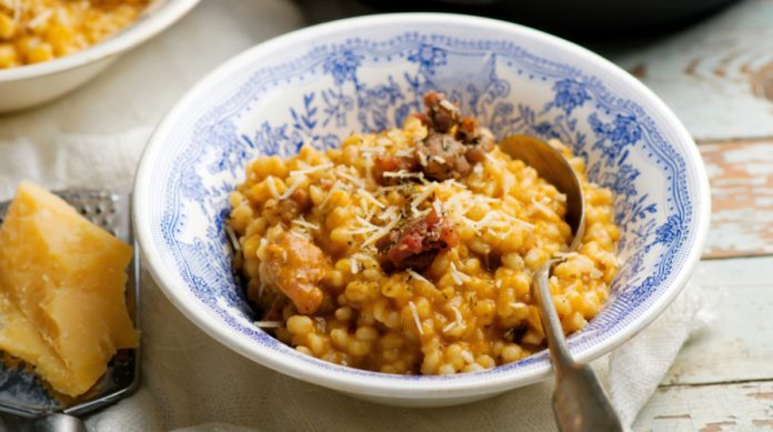 risotto alla salsiccia