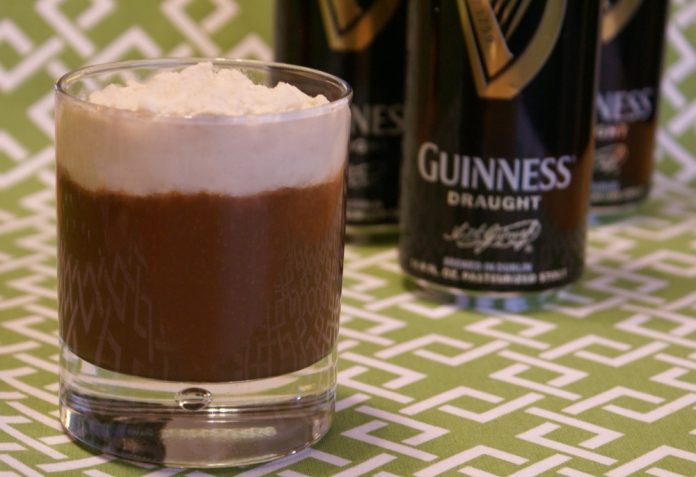 mousse al cioccolato e guinness