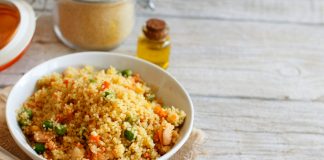 cous cous di pesce e verdure