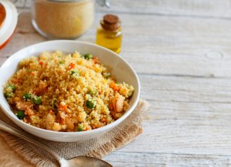 cous cous di pesce e verdure