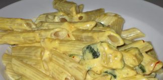 pasta con zucchine e mascarpone