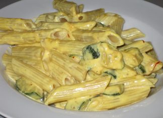 pasta con zucchine e mascarpone