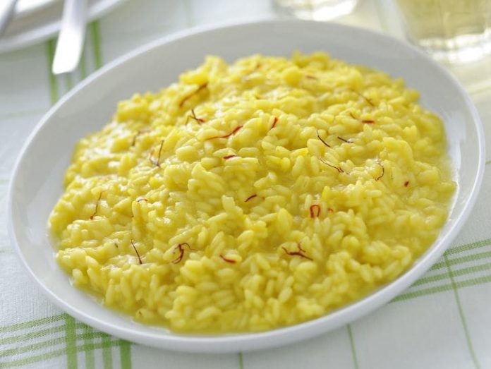 risotto allo zafferano