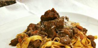 tagliatelle al cinghiale