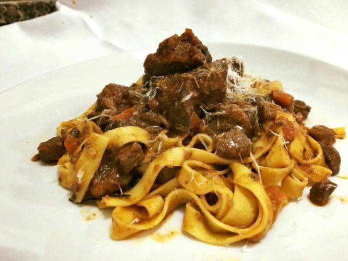 tagliatelle al cinghiale