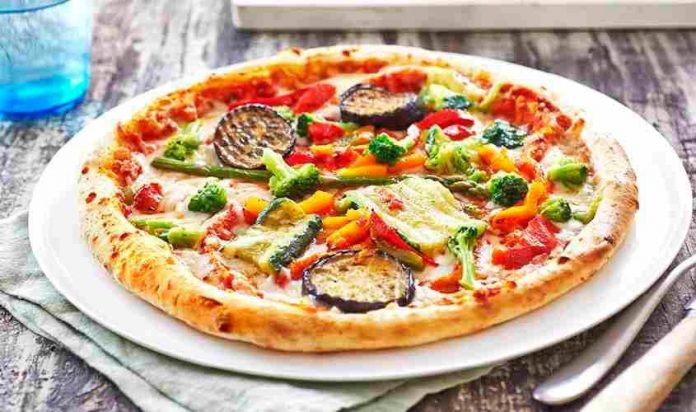 Pizza vegetariana