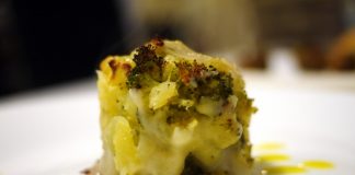 Tortino di patate e broccoli