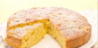 torta di mele e mascarpone