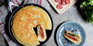 focaccia tricolore