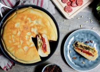 focaccia tricolore