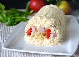 rotolo di riso freddo