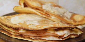 Crespelle al prosciutto,