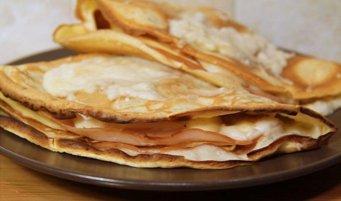 Crespelle al prosciutto,