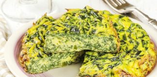 Frittata di spinaci