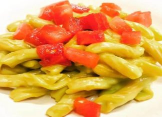 Pasta anguria e limone