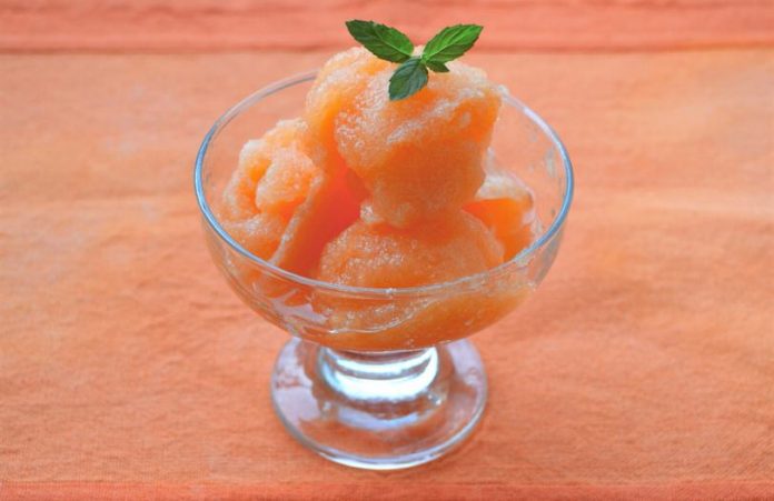 Sorbetto al melone