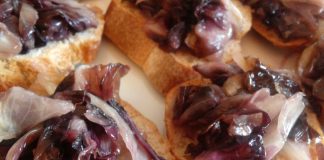 Bruschetta con radicchio