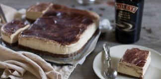 Cheesecake al Baileys