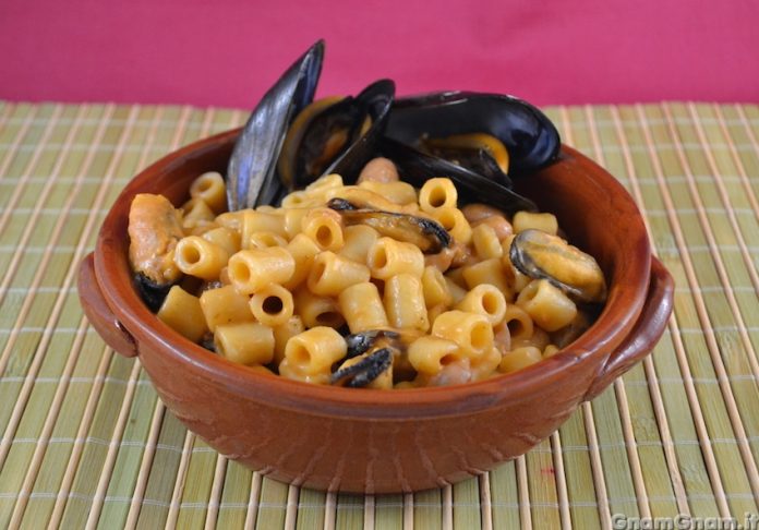 pasta cozze e fagioli