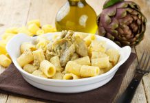 pasta ai carciofi